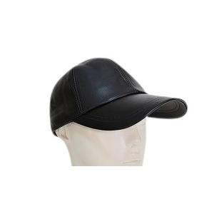 日本製 羊革 シープレザー キャップ メンズ アジャスターつき