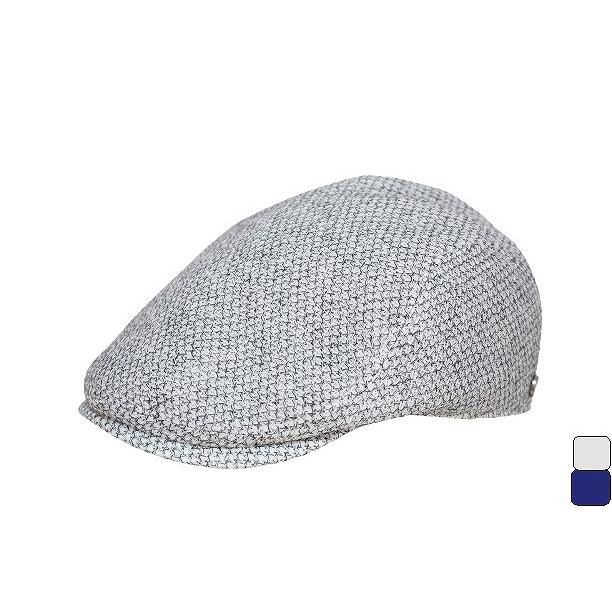 DAKS（ダックス） 紳士帽子 麻混ラッセル メンズ ハンチング SからLL