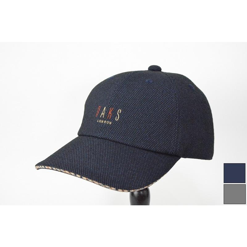 DAKS（ダックス） メンズキャップ 日本製 S〜LL ネイビー チャコール