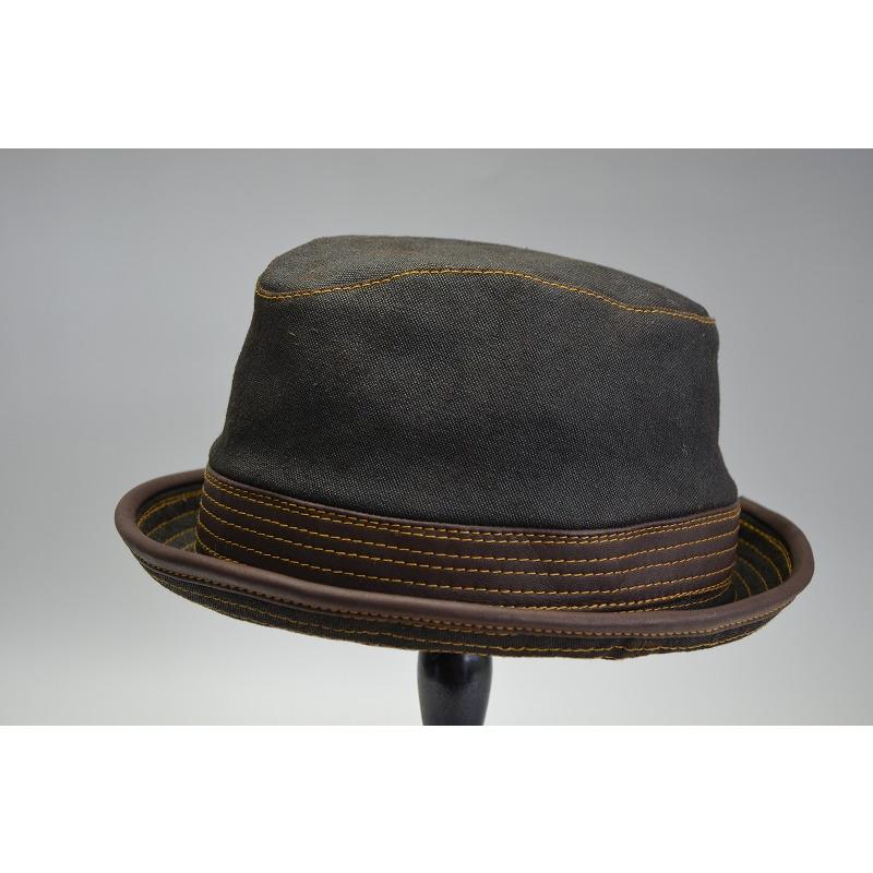 中折れハット レッター メンズ ブランド 帽子 大きいサイズ 秋 冬 ブラウン 日本製 Retter Re H Fencing Tj