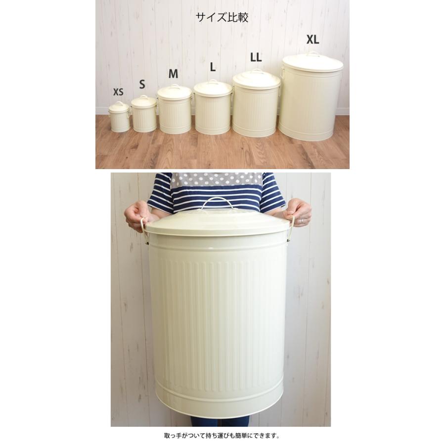 昭和レトロ　ボテ箱　ルルエース　ビオタミン　希少フタ付き 規格変更しました。 カラーバケツ XL フタ付き レトロでオシャレな