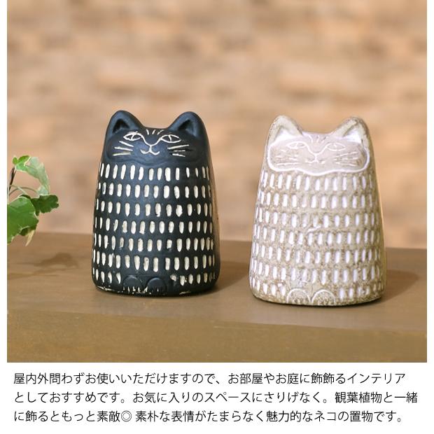 ガボン　アフリカ　置物 CN05 アフリカンキャットオーナメント : hat-shop - 通販 - Yahoo