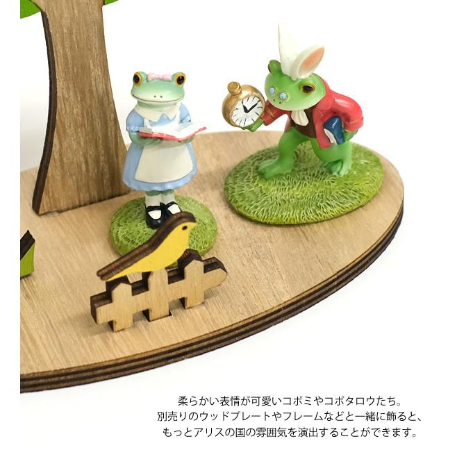 DK16 Copeau コポー アリスシリーズ カエルの置物 ミニチュア