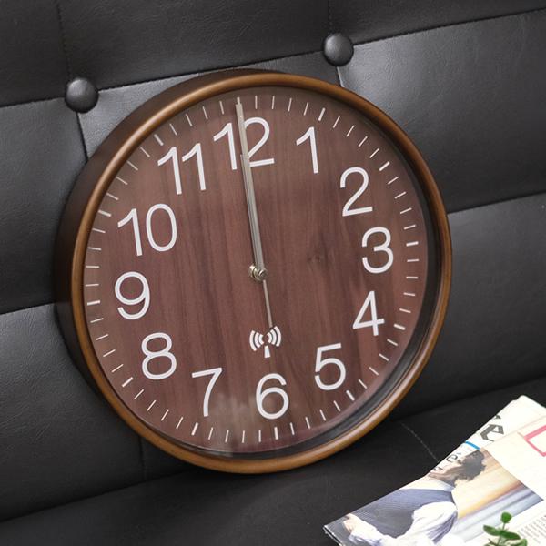 規格サイズ変更【送料無料】木製フレーム　電波壁掛け時計 おしゃれ｜hat-shop｜05