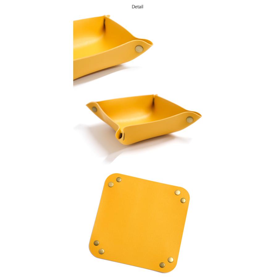 ZA184 レザー風トレイ 20cm×20cm TE メール便送料無料 : hat-shop