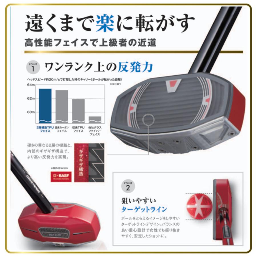 HATACHI（ハタチ） 【公式】グランドゴルフ お楽しみ3点セット ハード