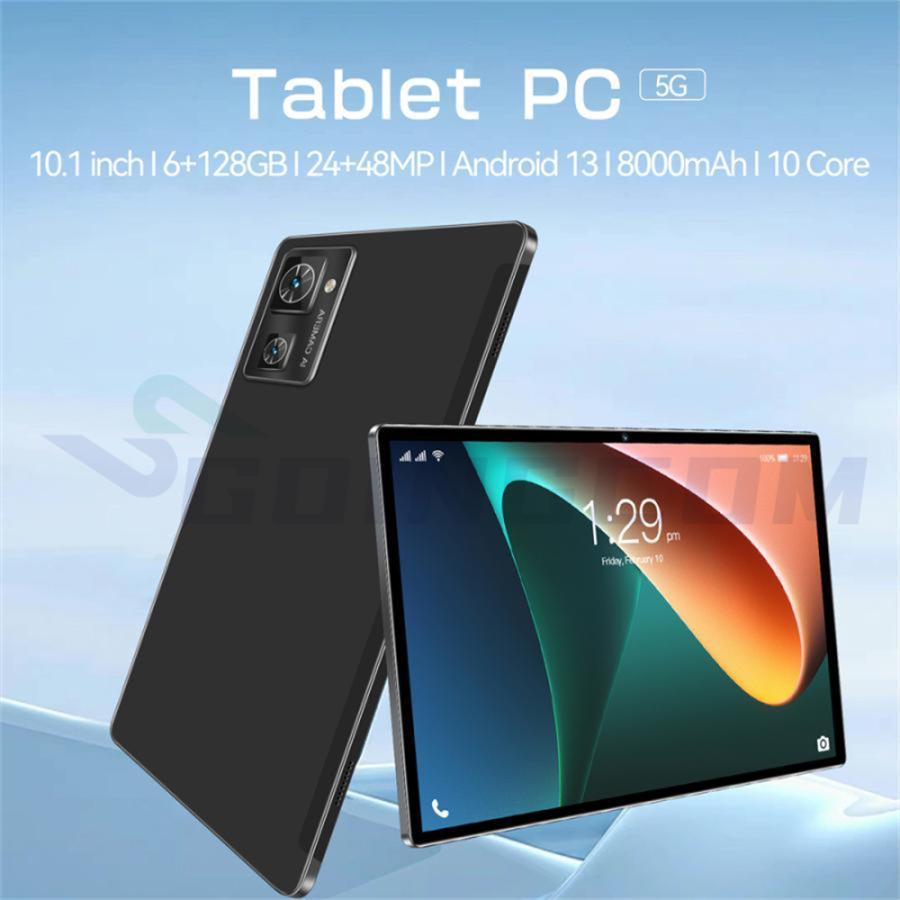 2024新品 Android13.0 タブレットPC 本体 6+64GB 10.1インチ FullHD 本体 wifi GPS 在宅勤務 ネット授業  コスパ最高 8+128GB GPS 電話 タブレット