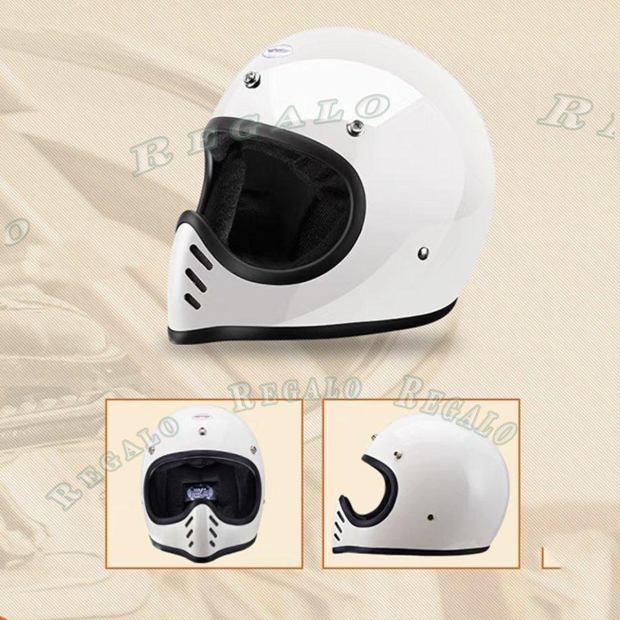 AMZ MTX フルフェイスヘルメット ビンテージヘルメット バイク 小帽体