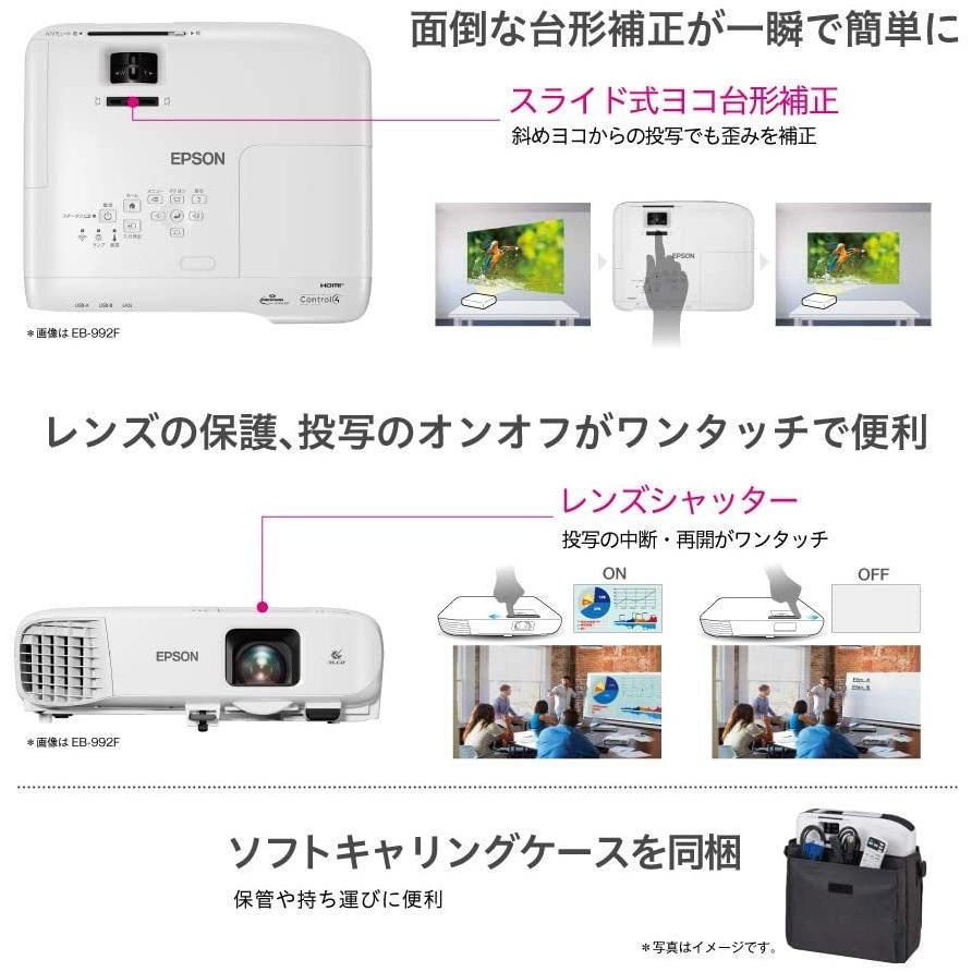 エプソン プロジェクター EB-982W : HATAMARKETヤフー店 - 通販