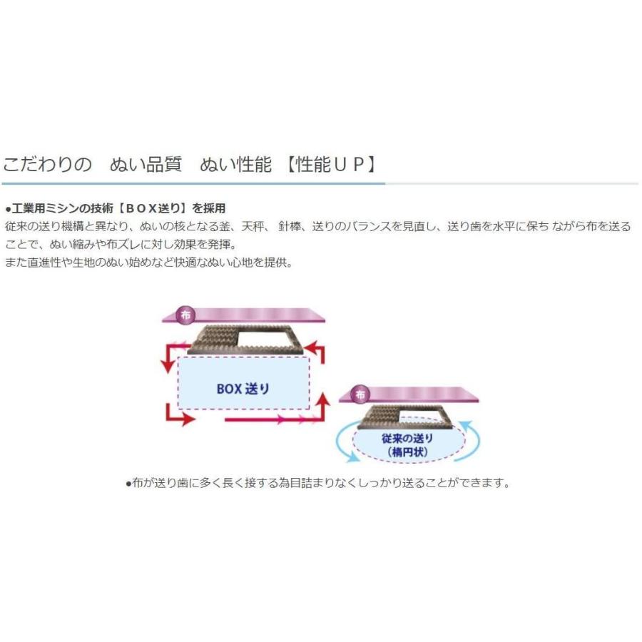ミシン JUKI エクシード ドレスメイク HZL-F400JP ジューキ　メーカー保証付｜hatamarket｜05