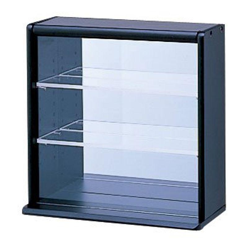 （お得な特別割引価格） コレクションケース ミニ 透明アクリル棚板タイプ ブラック 収納ケース