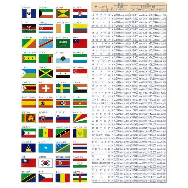 エクスラン外国旗 120×180ツバル(大)アクリル100%旗 フラッグ FLAG - 4