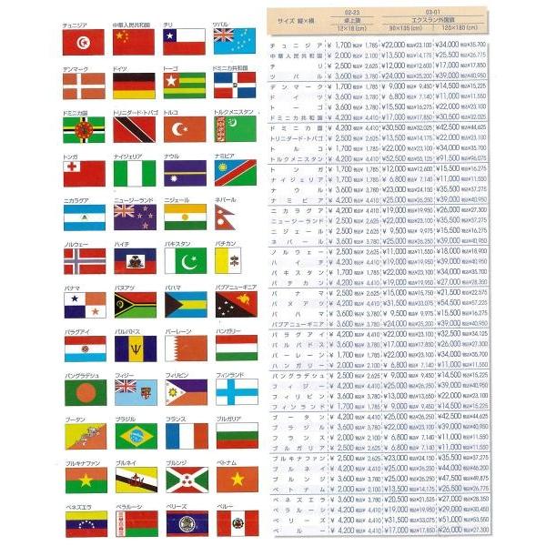 エクスラン外国旗 120×180ツバル(大)アクリル100%旗 フラッグ FLAG - 3