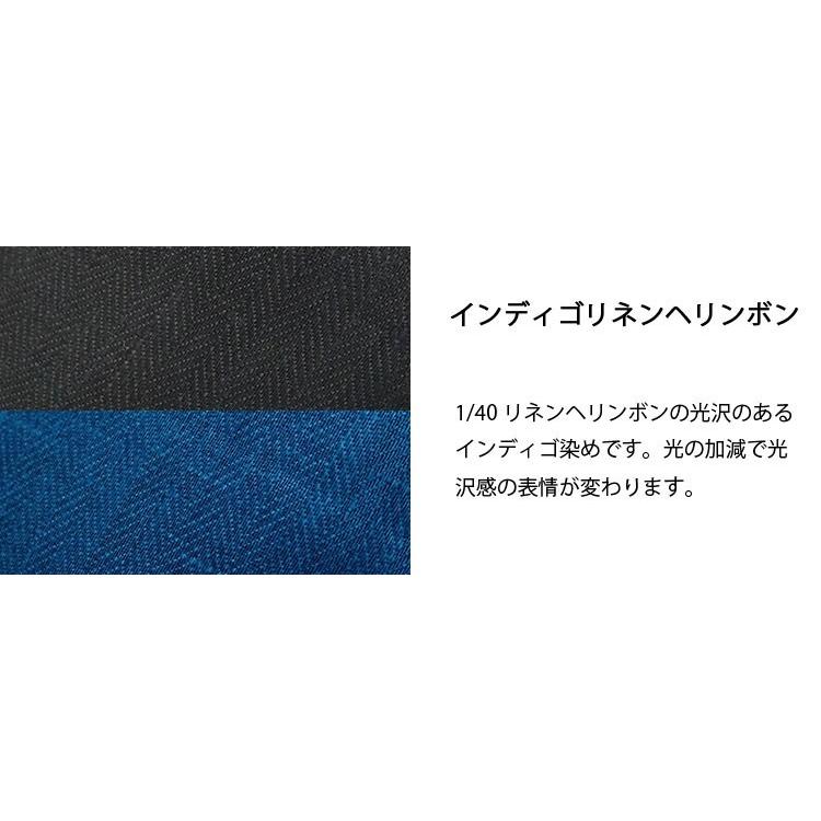 インディゴリネン ヘリンボン ハンチングキャスケット ハンチング 帽子 メンズ 大きいサイズ 父の日 プレゼント |  | 03