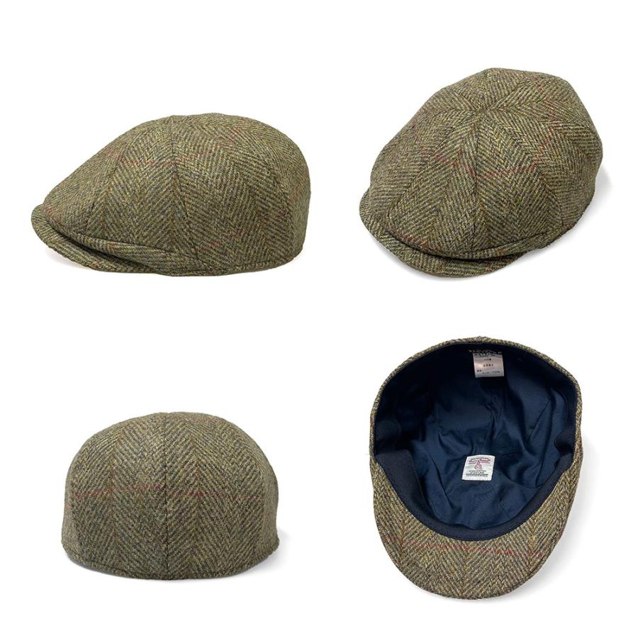 HarrisTweed ハリスツイード JNハンチキャス 帽子 メンズ 大きいサイズ