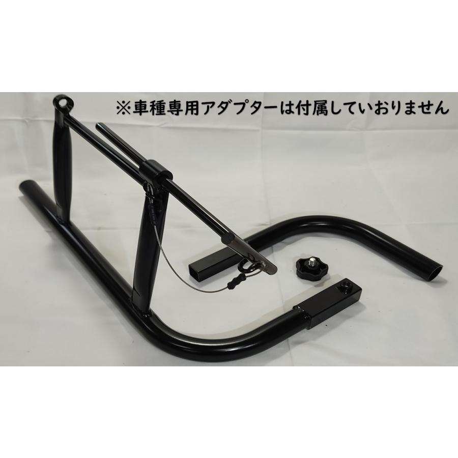 メンテナンススタンド 黒 汎用 10インチ本体＋9mmシャフト