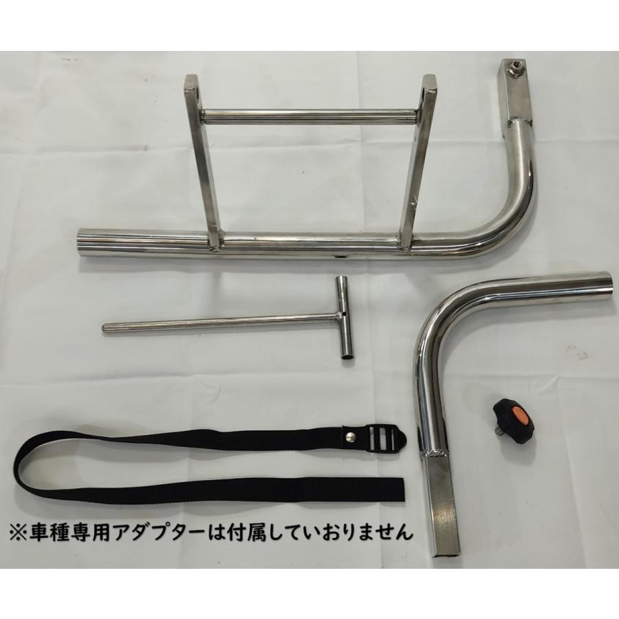 メンテナンススタンド SUS 汎用 12インチ本体＋10mmシャフト