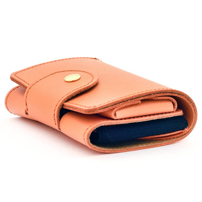 池之端銀革店 三つ折り財布 COM-ONO TINY SERIES 002 BONDING 