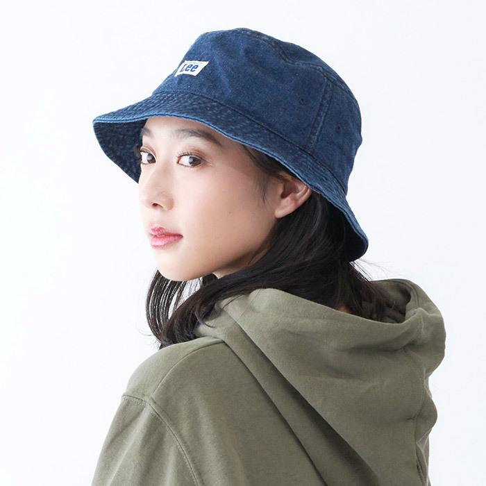 RILY デニム調 バケットハット Lee（リー） 帽子 ハット デニム 正規 バケット 帽子 メンズハット