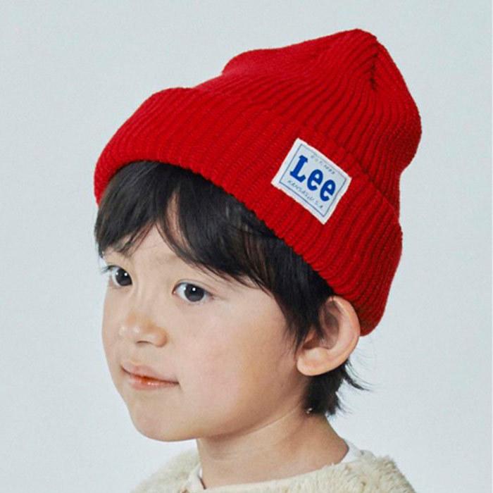 Lee（リー） 子供 帽子 ワッチ キッズ 男女兼用 秋冬 スポーツ ニット