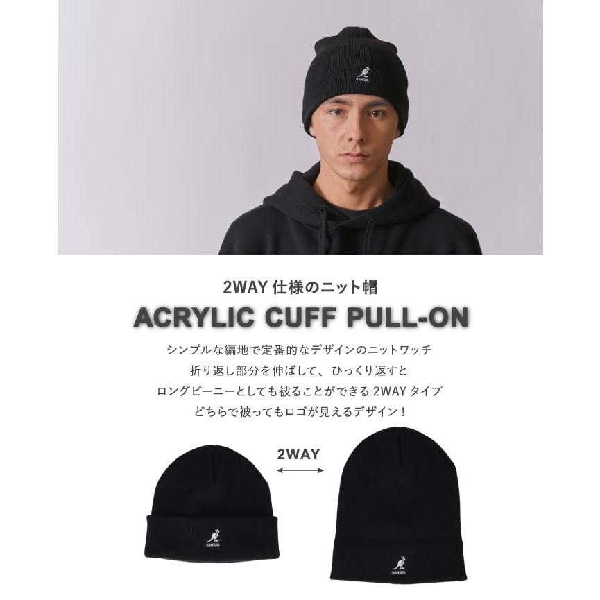 KANGOL（カンゴール） 帽子 Acrylic Cuff Pull-On ニット帽 ニット