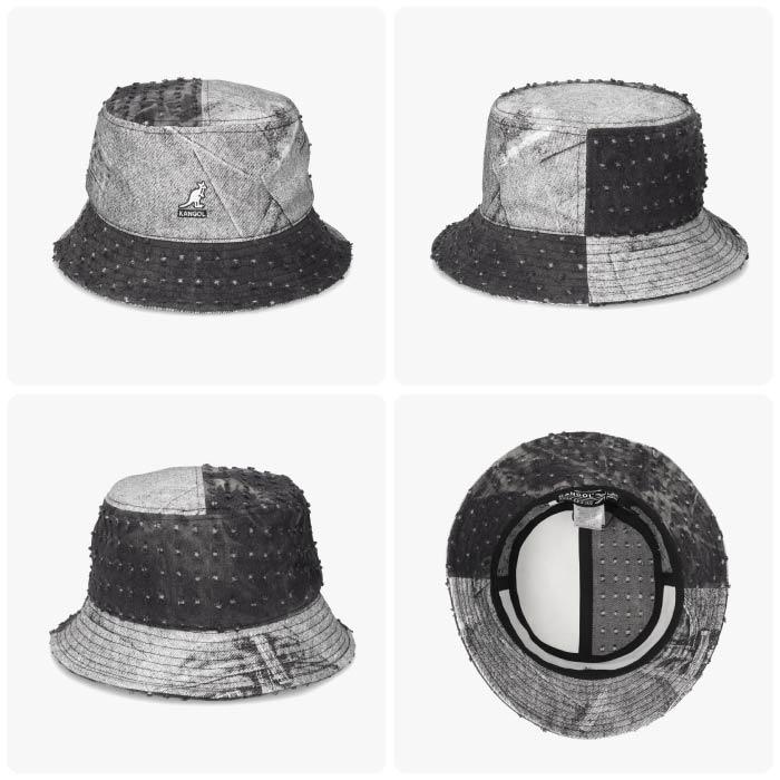 KANGOL（カンゴール） 帽子 KANGOL Denim Mashup Bucket ハット