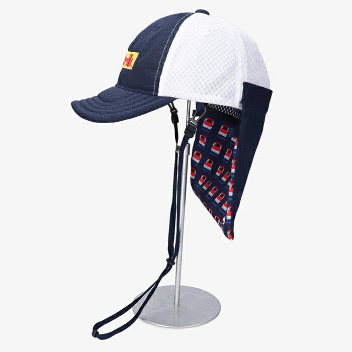 プラレール キャップ 新幹線 キッズ 帽子 春夏 日除け UV 熱中症対策