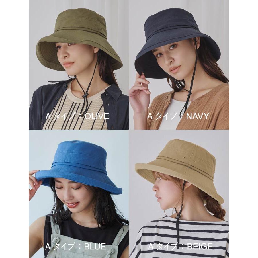 milsa（ミルサ） 帽子 レディース ハット UV 日よけ Sサイズ 大きい