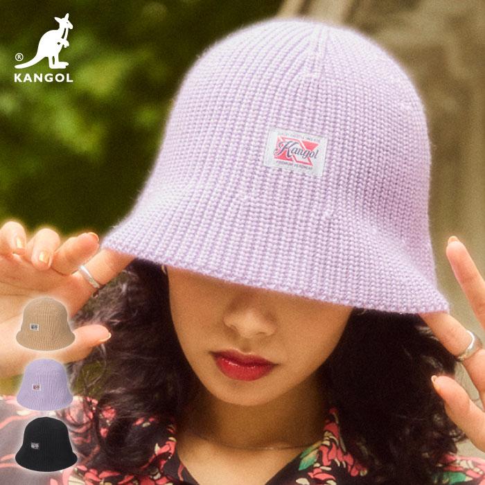 KANGOL（カンゴール） ニット バケット ハット バケハ ウォッシュド