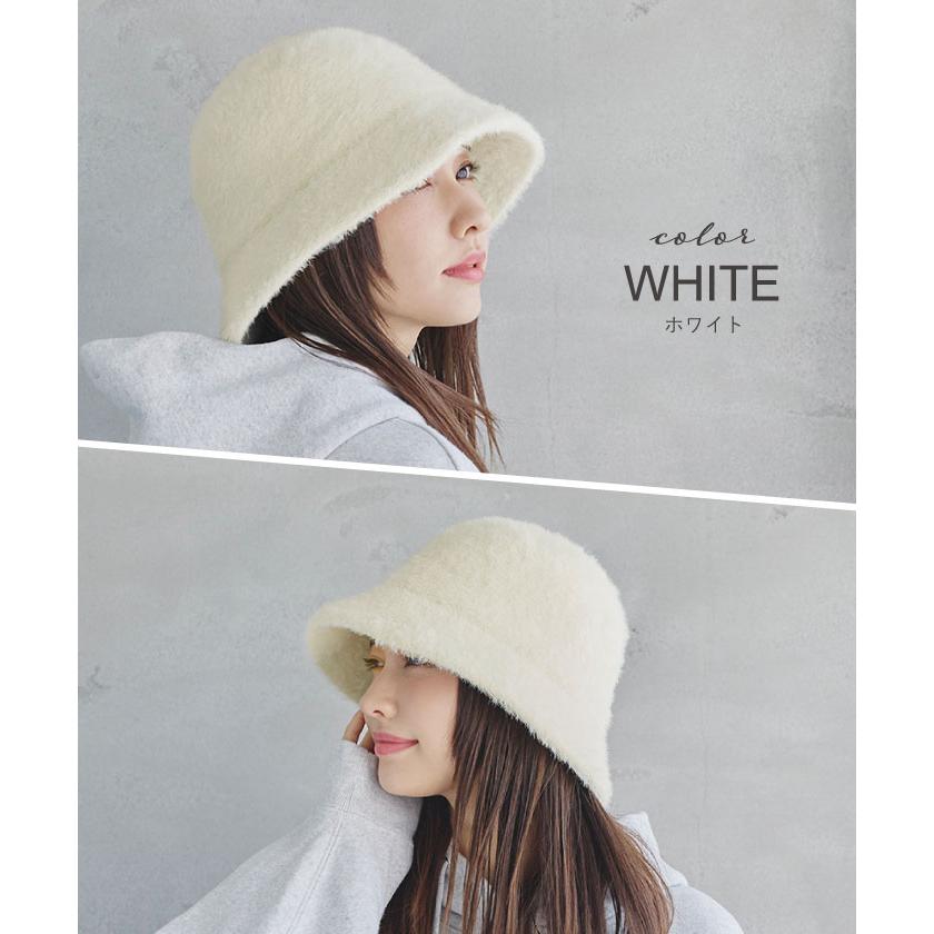 milsa（ミルサ） 帽子 レディース ファー サーモハット ファーバケット