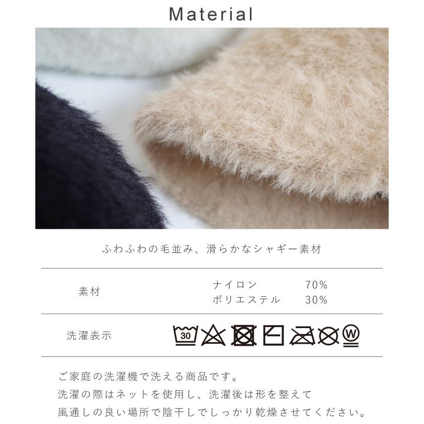 milsa（ミルサ） 帽子 レディース ファー サーモハット ファーバケット