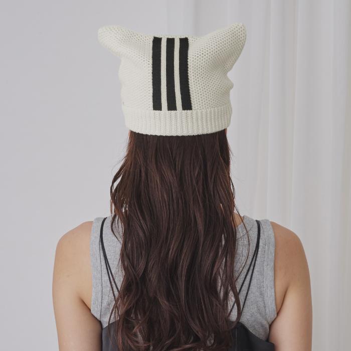 アディダス adidas 帽子 メンズ レディース ニット帽 猫耳