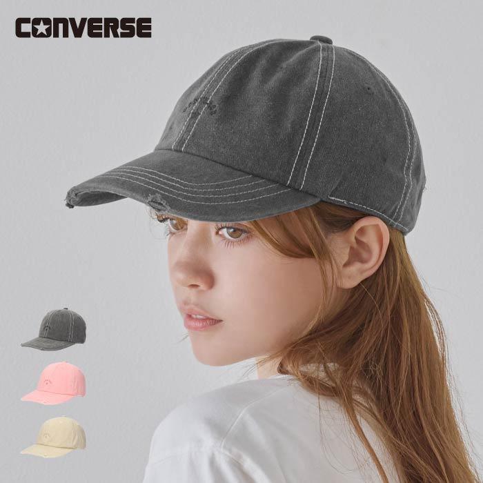 CONVERSE（コンバース） ダメージ加工 キャップ 帽子 レディース