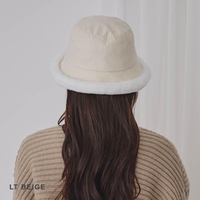 CONVERSE（コンバース） フェイクスエード ファー バケット ハット