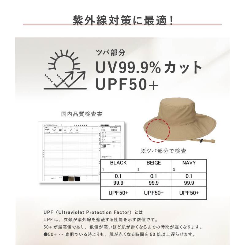 milsa（ミルサ） スナップロール ハット レディース 帽子 ネックガード