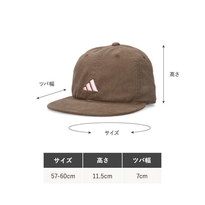 adidas（アディダス） 帽子 メンズ レディース 洗える フラット