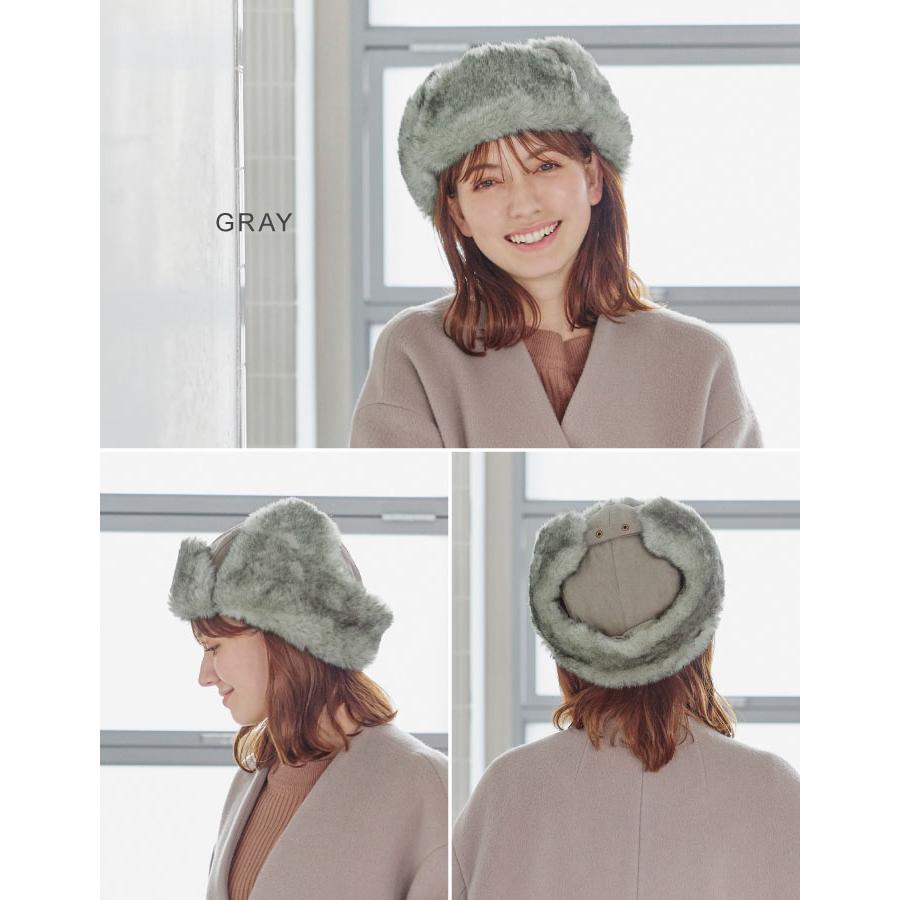 ORNERTE 帽子 レディース キャップ 耳あて フライトキャップ