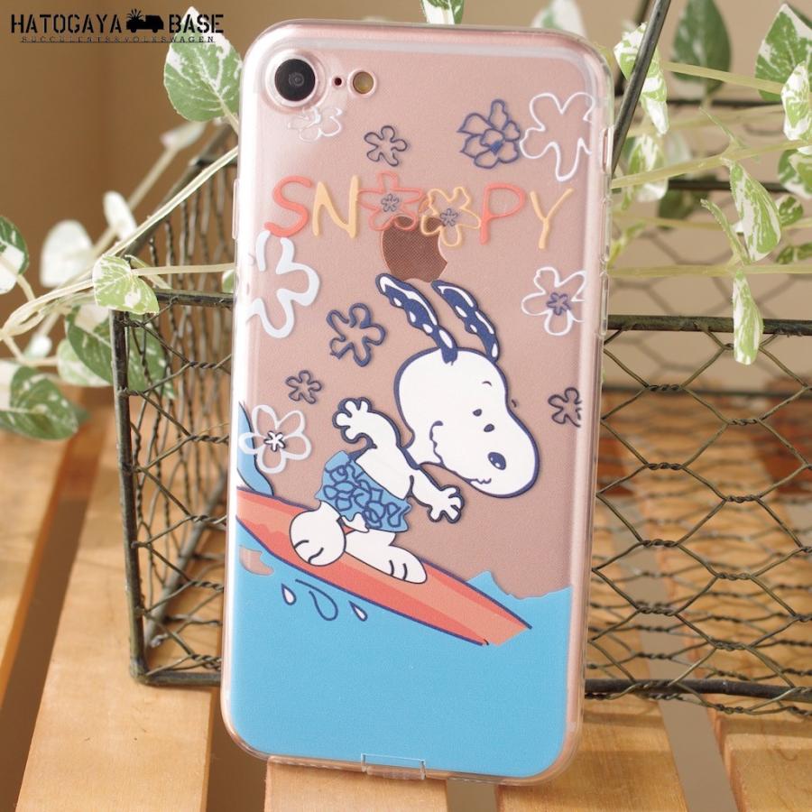 SNOOPY スヌーピー iPhoneケース 7/8 SURF HATOGAYA BASE 通販