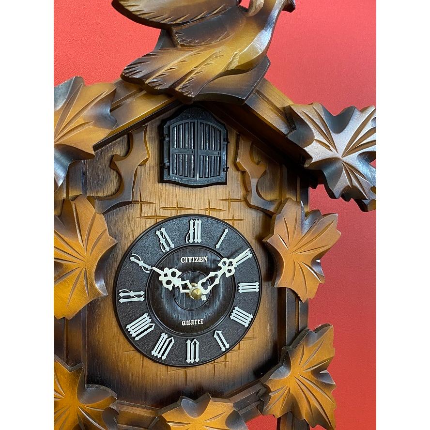 シチズンクオーツ鳩時計 4MJ203-B 再生稼働品訳アリ（６ヶ月保証