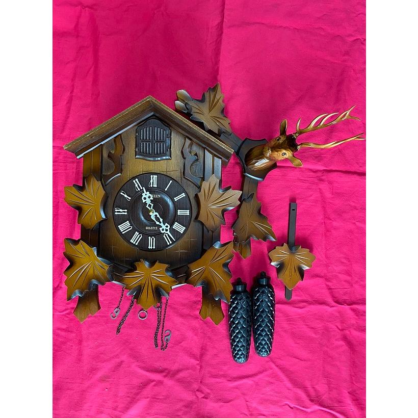 鳩時計　シチズン　クォーツ式 鳩時計 シチズン クォーツ式