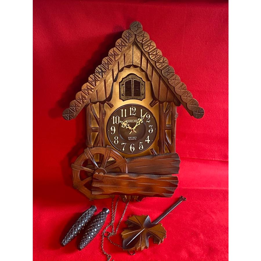 SEIKO BIRDIE PB312B 掛時計 鳩時計 クオーツクロック SEIKO BIRDIE PB312B 掛時計 鳩時計 クオーツクロック - メルカリ