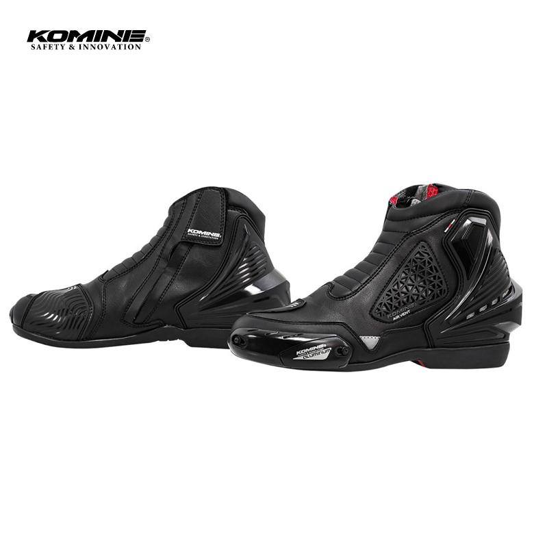 バイク用品シューズ ブーツ おすすめ ライディング 通気性 蒸れにくい サイドジッパー 黒 コミネ エアスルー 05 086 Bk 086 取寄品 セール Cr Nb バイク用品はとや 通販 Yahoo ショッピング