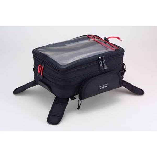 バイク  モトフィズ MOTOFIZZ タンクバッグGT BLK 10-16L 130X240X330 MFK-001 取寄品 セール