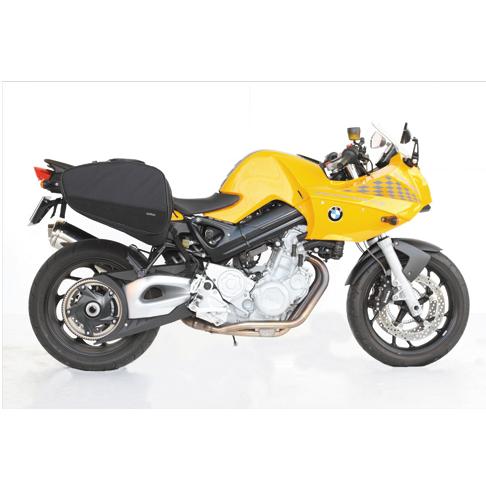 バイク  モトフィズ MOTOFIZZ マルチフィットサイドバッグL ブラック MFK-187 取寄品 セールの画像