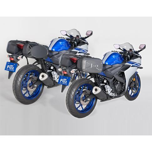 バイク モトフィズ MOTOFIZZ ミニシェルケース(ツーリング)カーボン柄