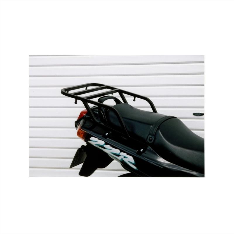 ZZR400 RIDING SPOT リアキャリア スチール製 ブラック バイクパーツ ライディングスポット リアキャリア/BLK RCA630 : NB