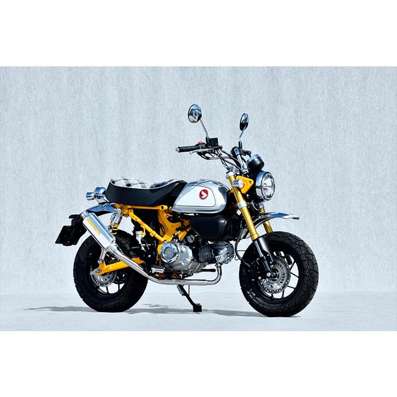 バイクパーツ マフラー ヤマモトレーシング SPEC-A チタンDOWN プレス