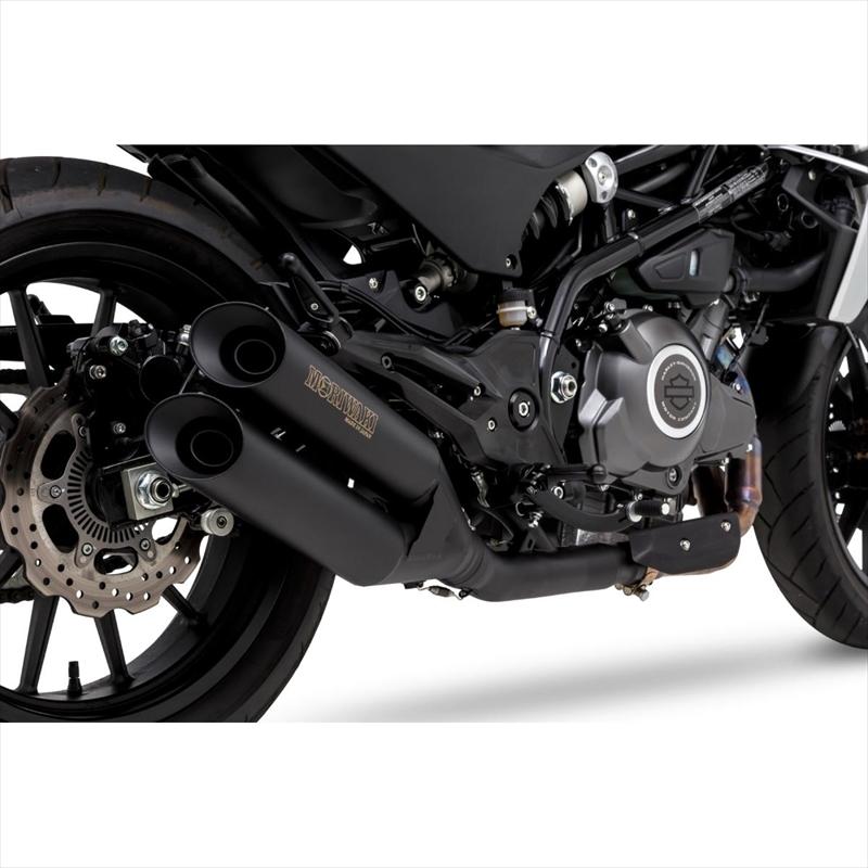 ゆう バイクパーツ マフラー モリワキエンジニアリング CROSS TWIN SLIP-ON