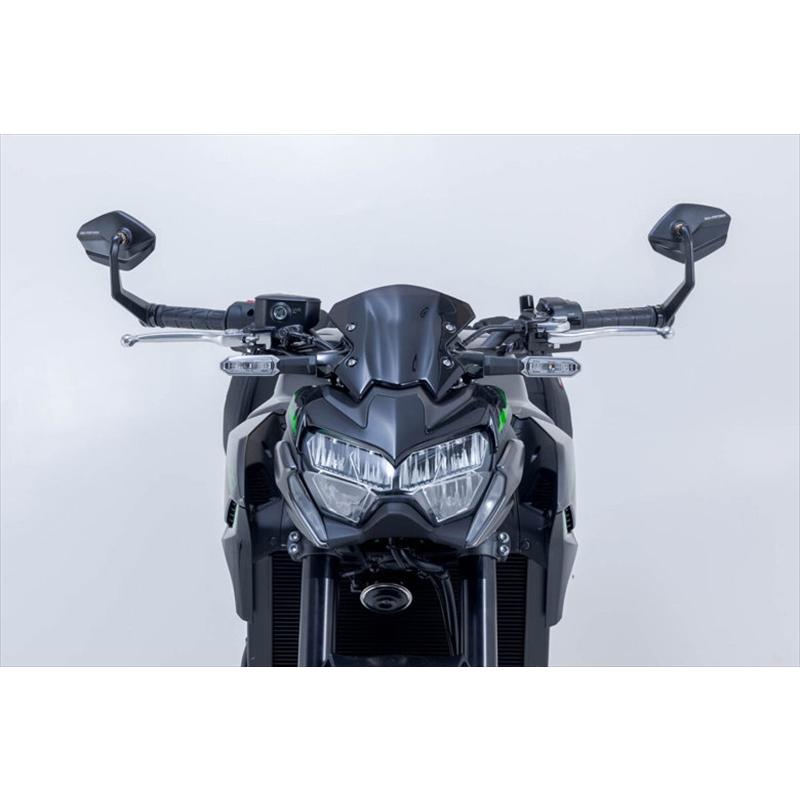 バイクパーツ ハンドル エスダブリューモーテック バーエンドミラー