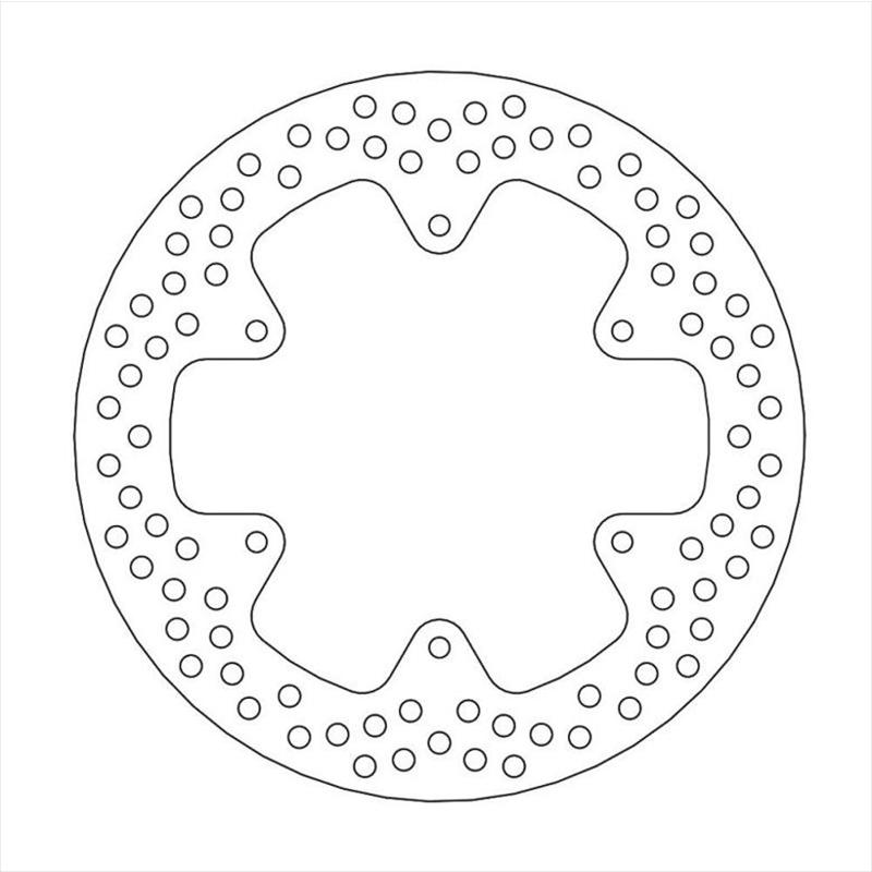 バイク モトマスター ヘイロー ステンローター φ282 R V-MAX 93-07